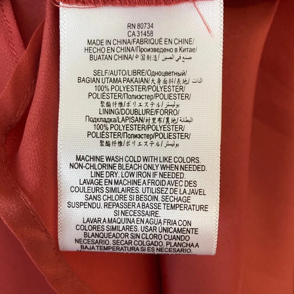 BCBGeneration Red Ruffle Mini Dress - Picture 6 of 7